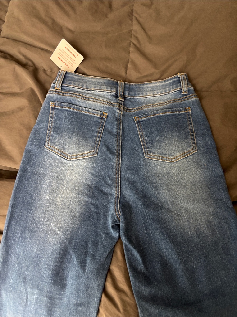 Fabkids Dark Blue High-Rise Kids Jeans - Picture 5 of 5